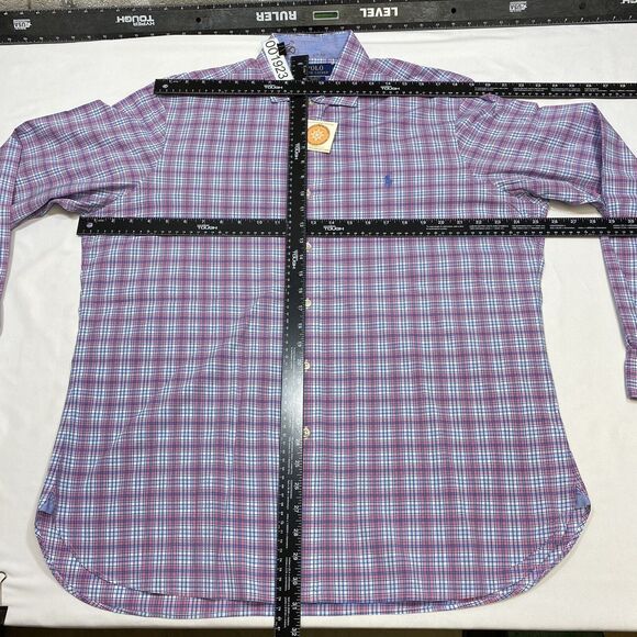 Ralph Lauren Shirts Men Large Multicolor Plaid Button Down Long Sleeve Lot of 3 - Picture 8 of 13